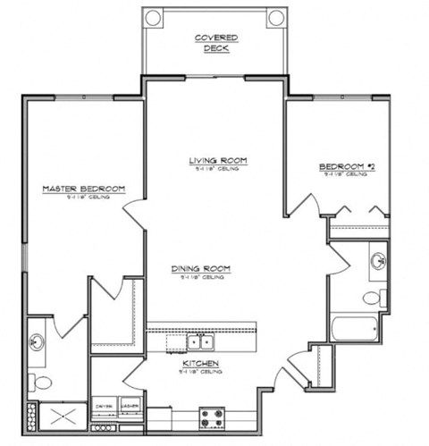 a floor plan of a home with a combination of bedrooms and a living room